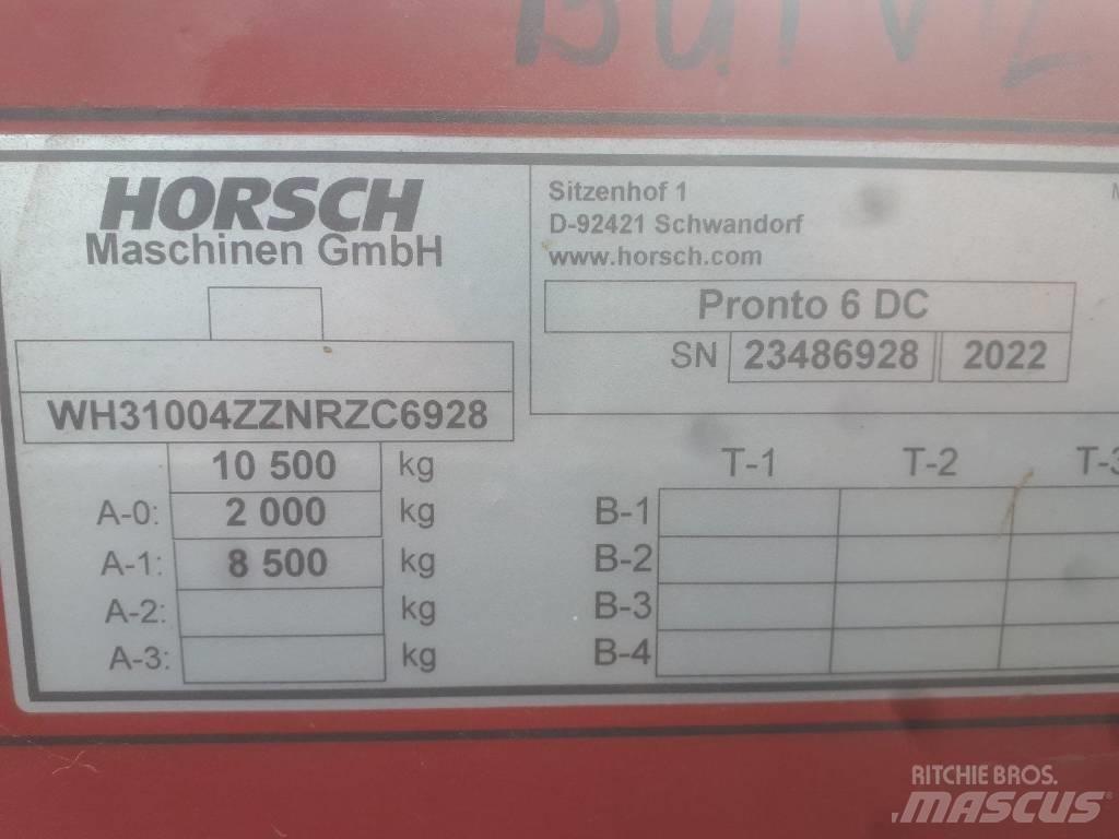 Horsch Pronto 6 DC 鑽頭