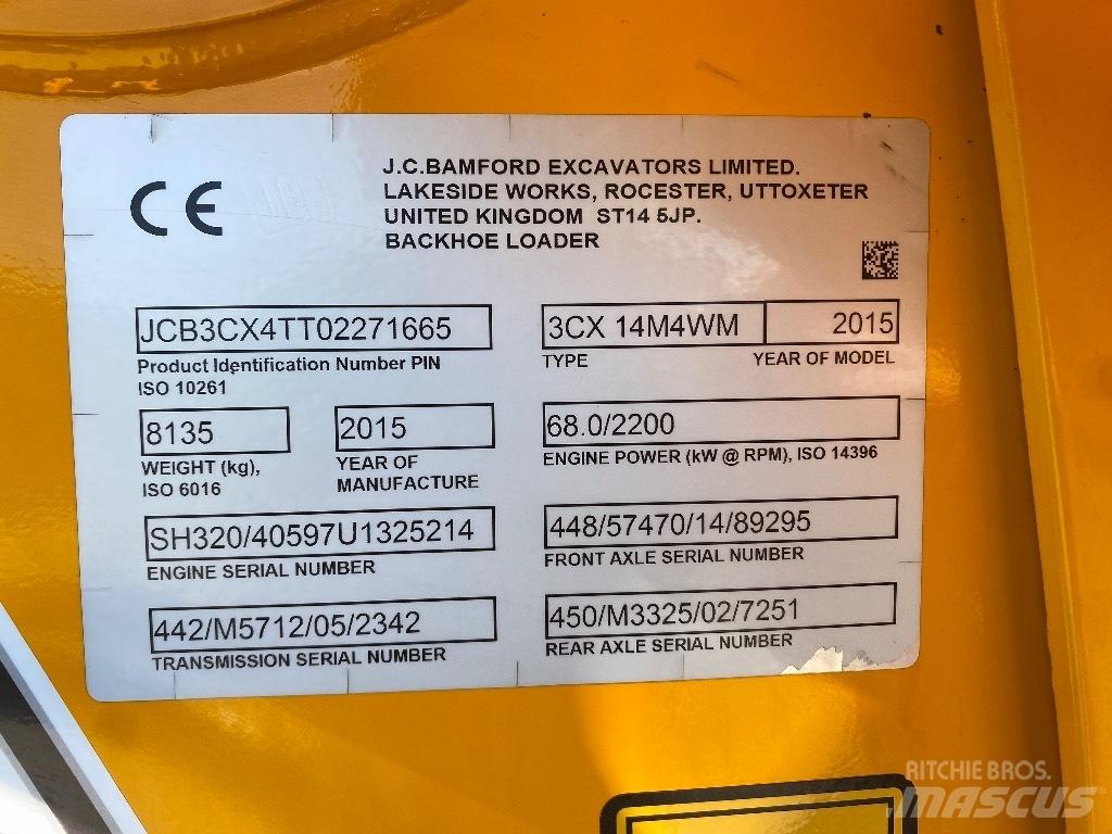 JCB 3 CX 反鏟裝載機