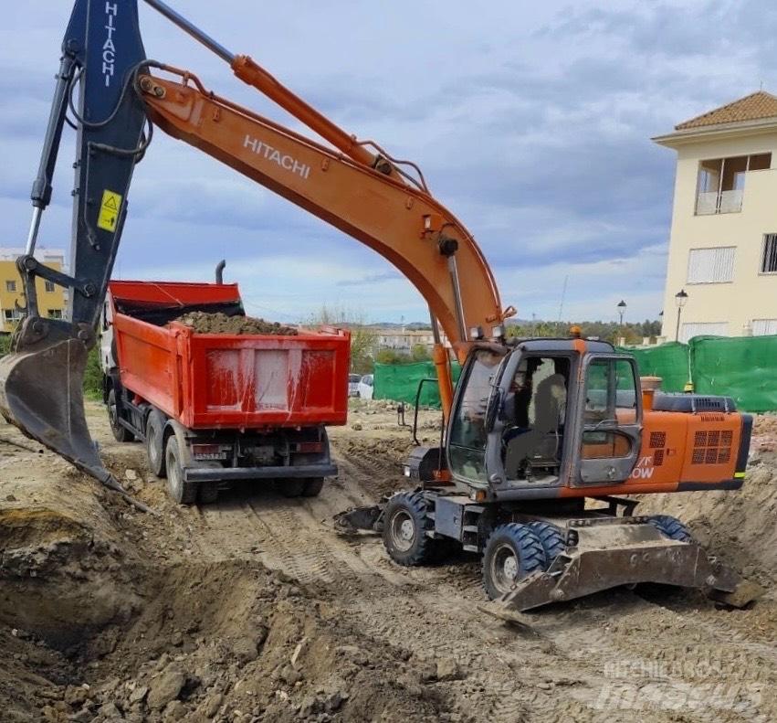 Hitachi ZX 210 W 旋轉式挖土機/掘鑿機/挖掘機