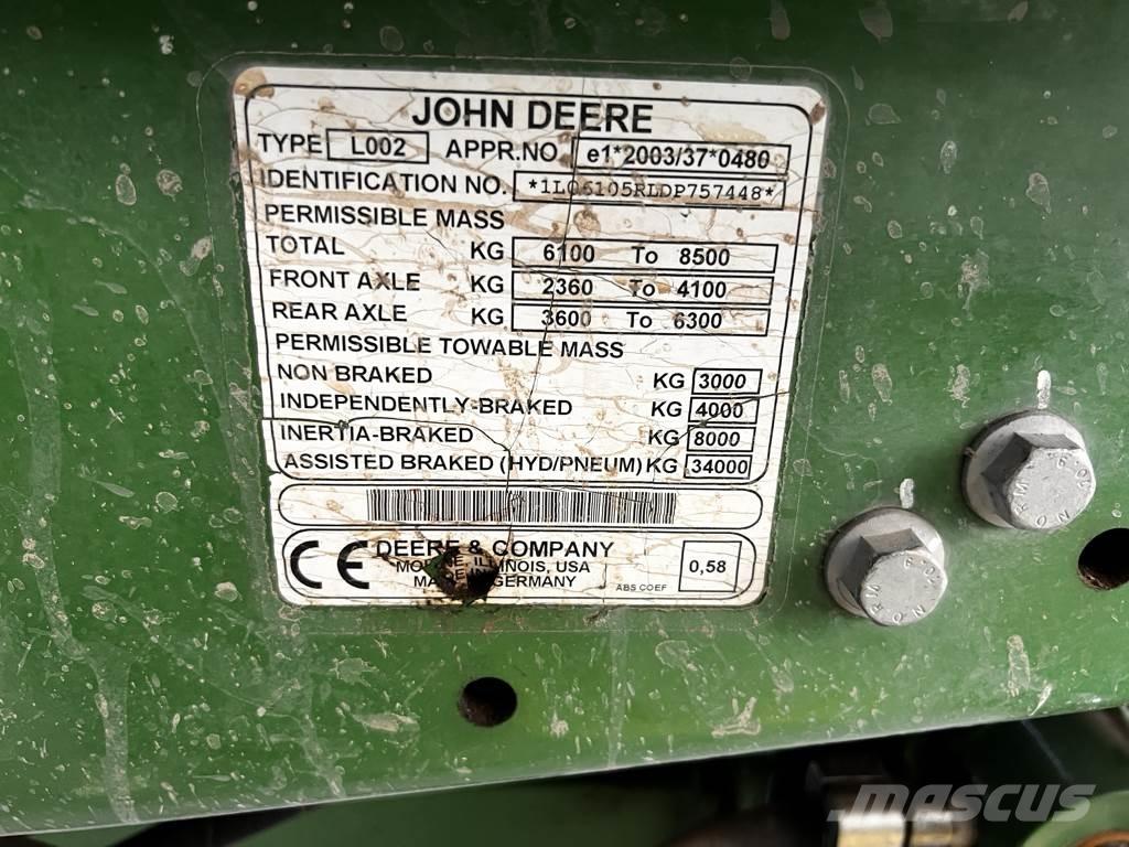 John Deere 6105R 曳引機