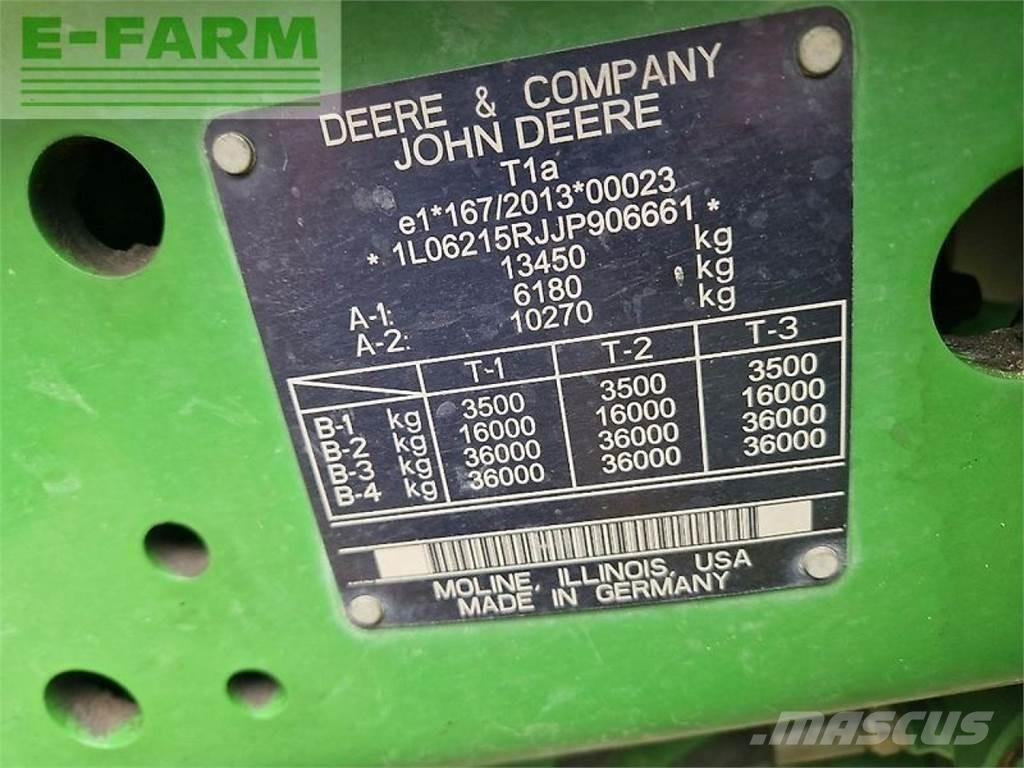 John Deere 6215r 曳引機