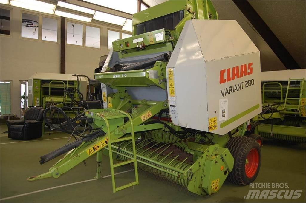 CLAAS Variant 280 圓型牧草打包機