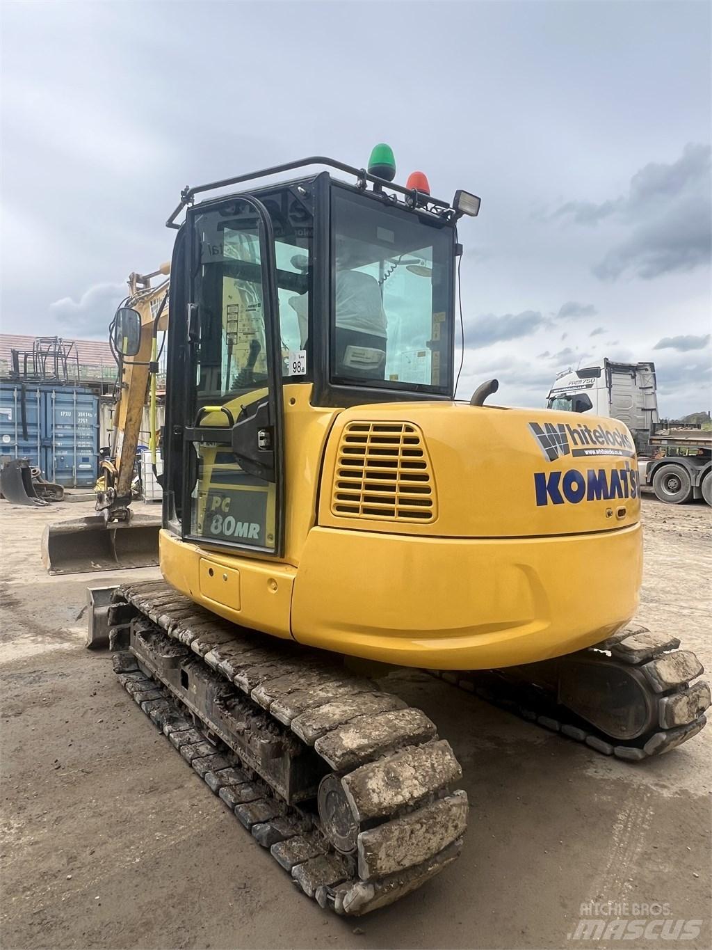 Komatsu PC 80 MR 中型挖土機/掘鑿機/挖掘機 7t-12t