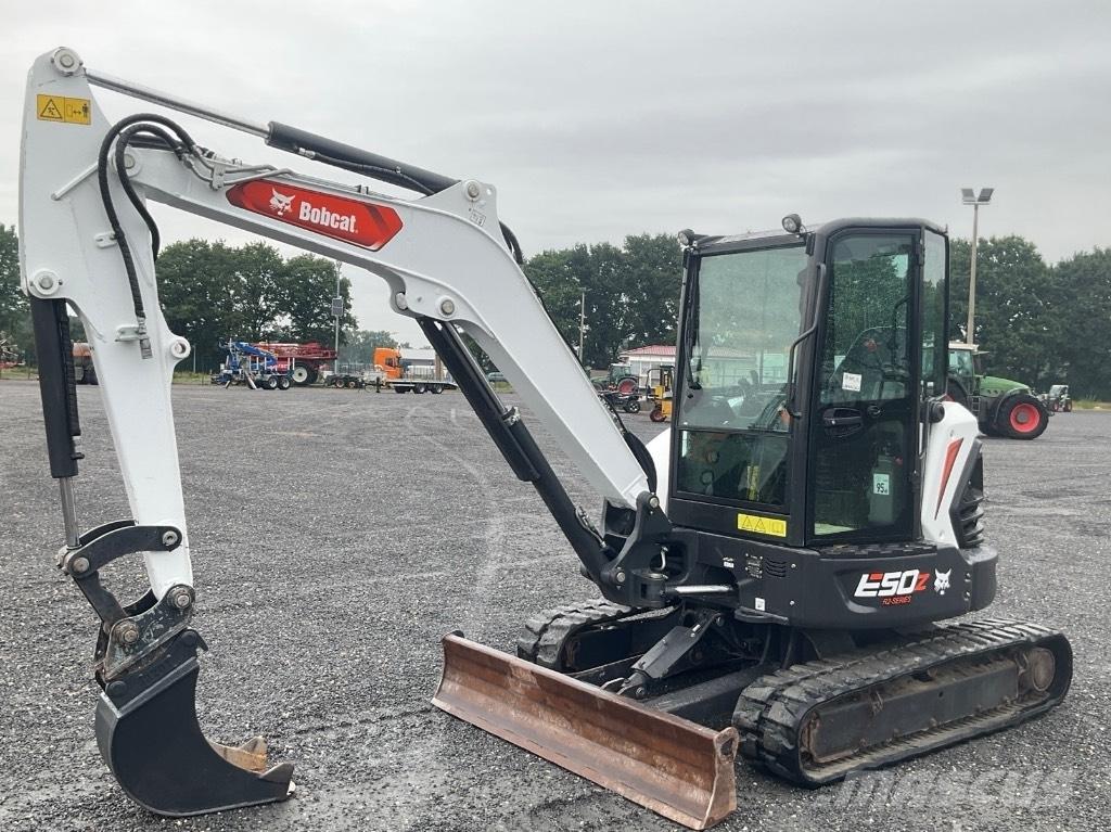 Bobcat E 50z 小型挖土機/掘鑿機<7t(小型挖掘機)