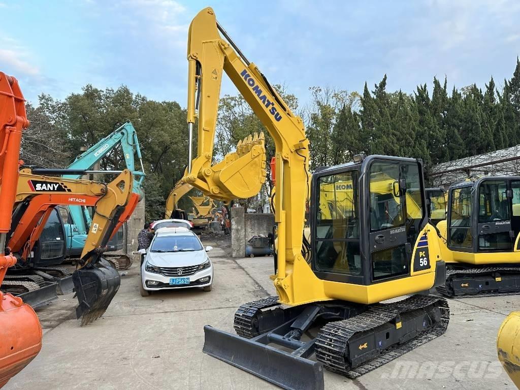 Komatsu PC56-7 小型挖土機/掘鑿機<7t(小型挖掘機)
