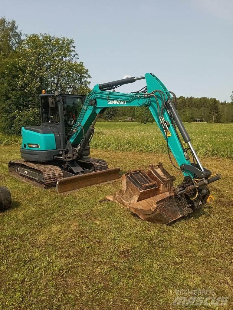Sunward SWE60UF 中型挖土機/掘鑿機/挖掘機 7t-12t