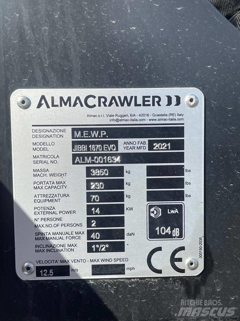 Almac Jibbi 1670 evo 其他升降機和作業平台
