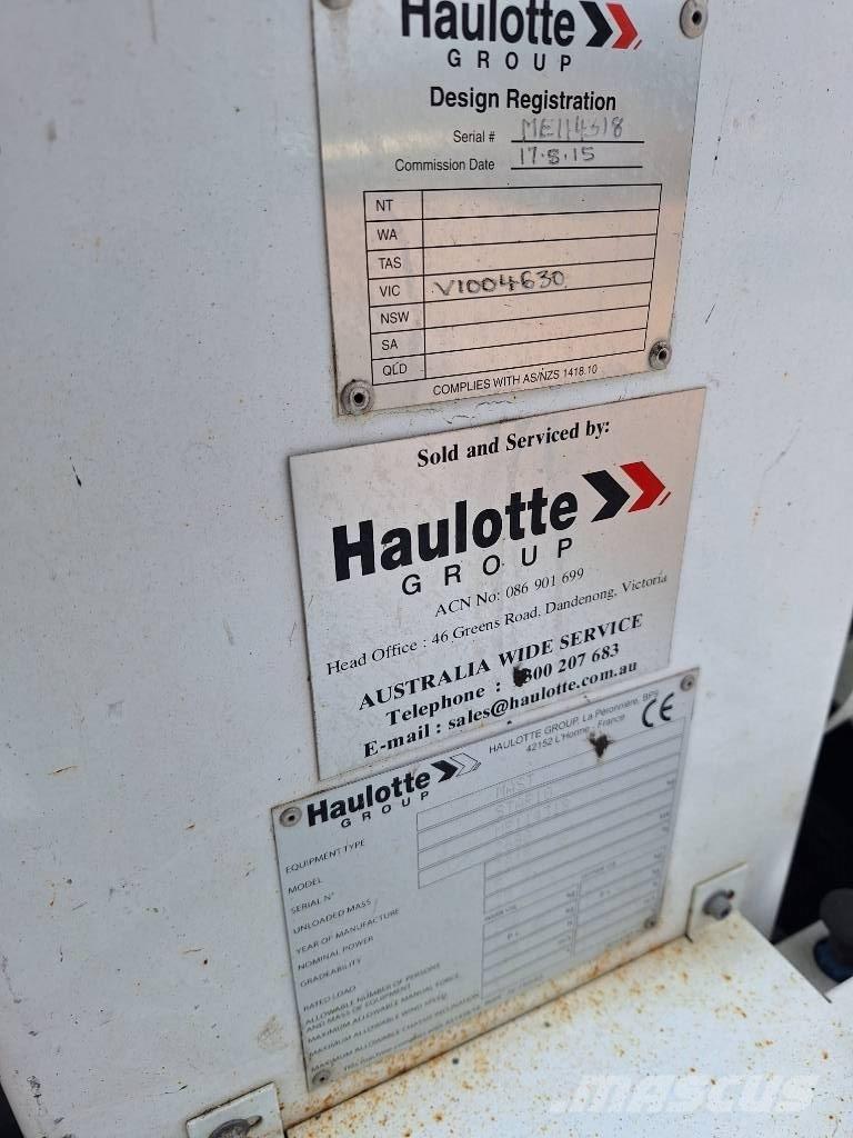 Haulotte Star 10 緊湊型自走式伸縮臂式升降機