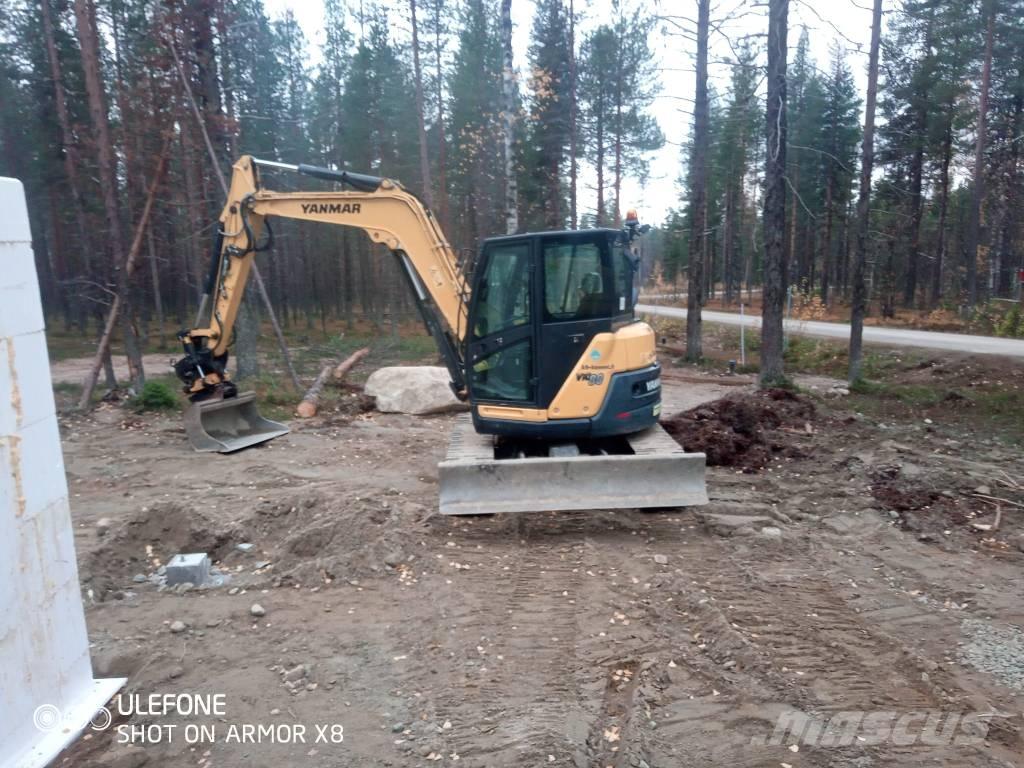 Yanmar Vio 80-1A 中型挖土機/掘鑿機/挖掘機 7t-12t