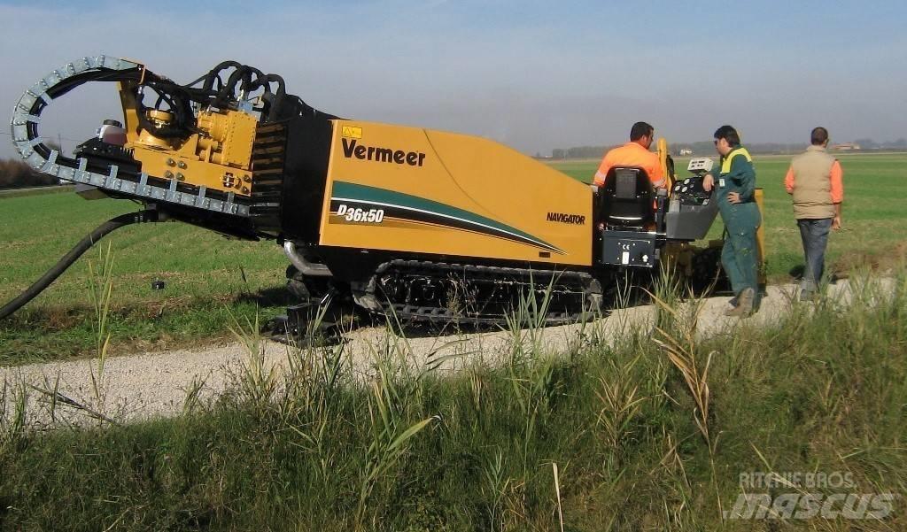 Vermeer D36x50 水平/臥式定向鑽機設備