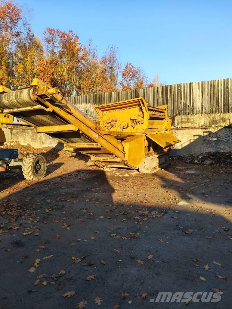 Extec RoboTrac 移動式篩選機