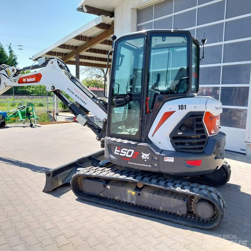 Bobcat E 50z 小型挖土機/掘鑿機<7t(小型挖掘機)