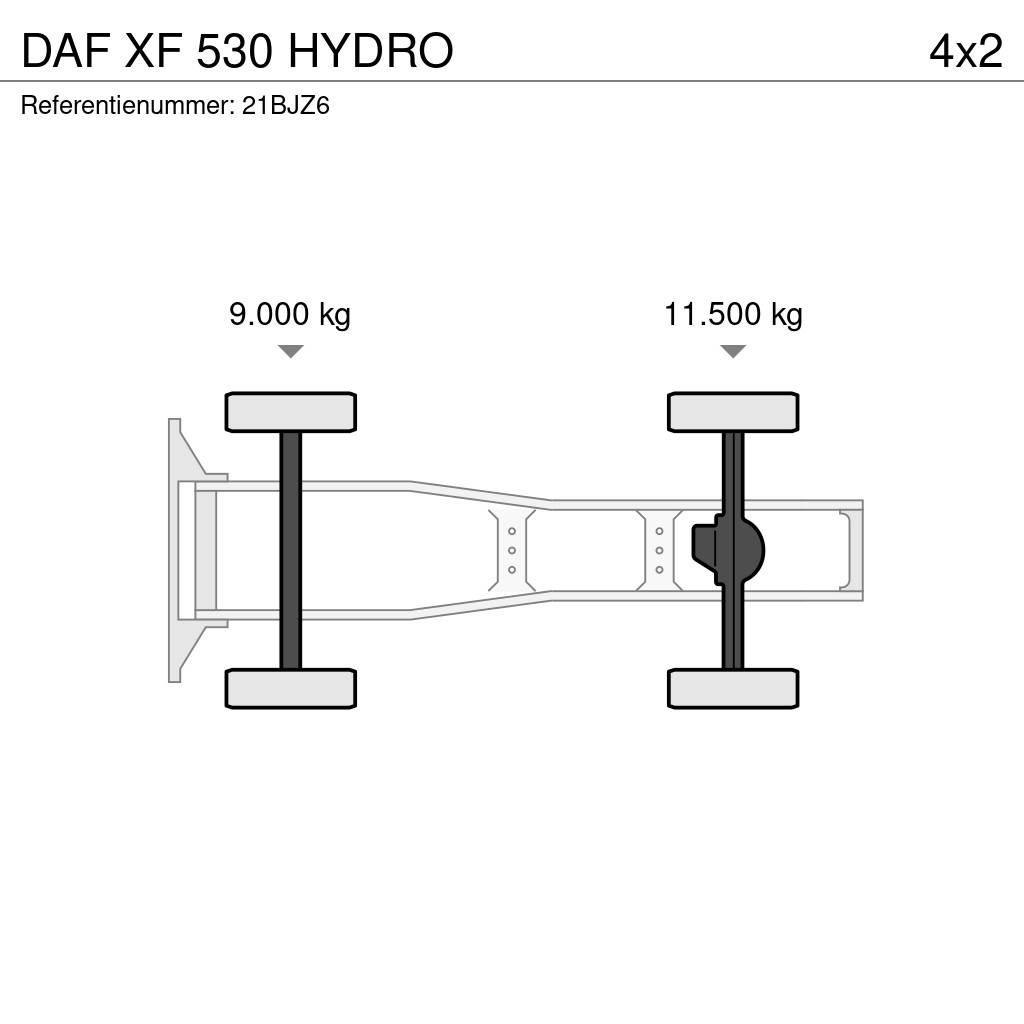 DAF XF 530 HYDRO 曳引機組件
