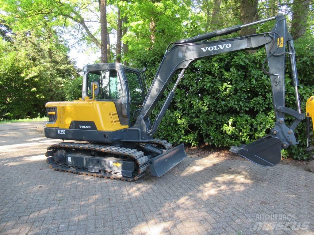 Volvo EC 55 D 小型挖土機/掘鑿機<7t(小型挖掘機)