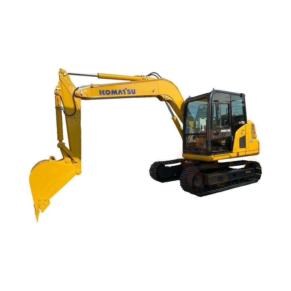 Komatsu PC 70 小型挖土機/掘鑿機<7t(小型挖掘機)