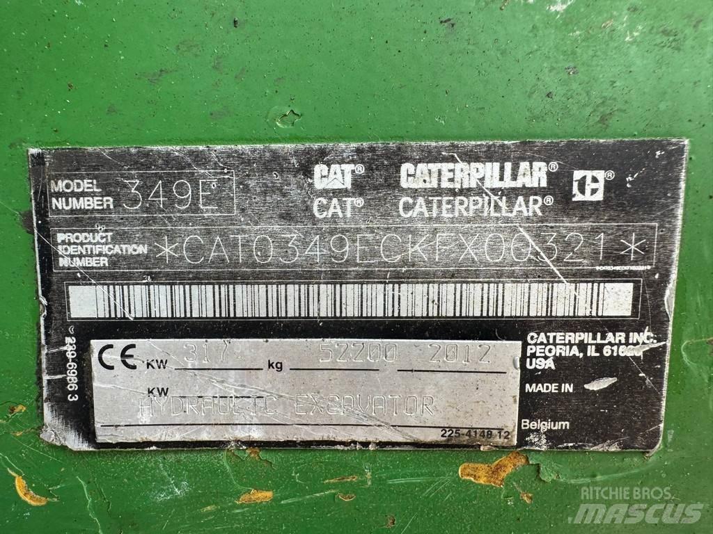 CAT 349E 履帶式 挖土機/掘鑿機/挖掘機