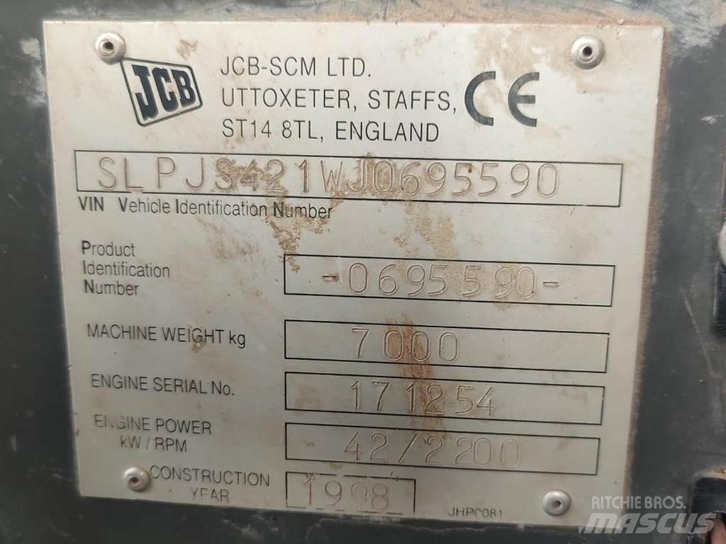 JCB JS70 中型挖土機/掘鑿機/挖掘機 7t-12t