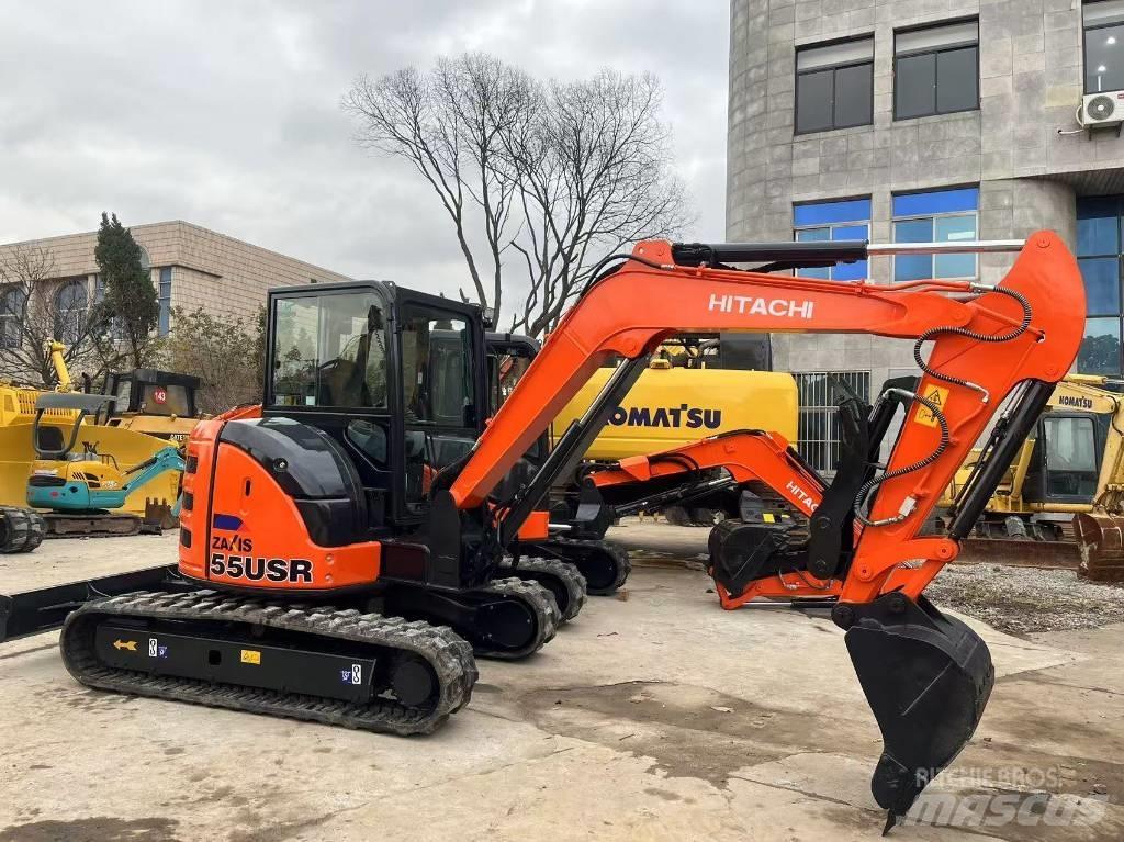 Hitachi zx55USR 小型挖土機/掘鑿機<7t(小型挖掘機)
