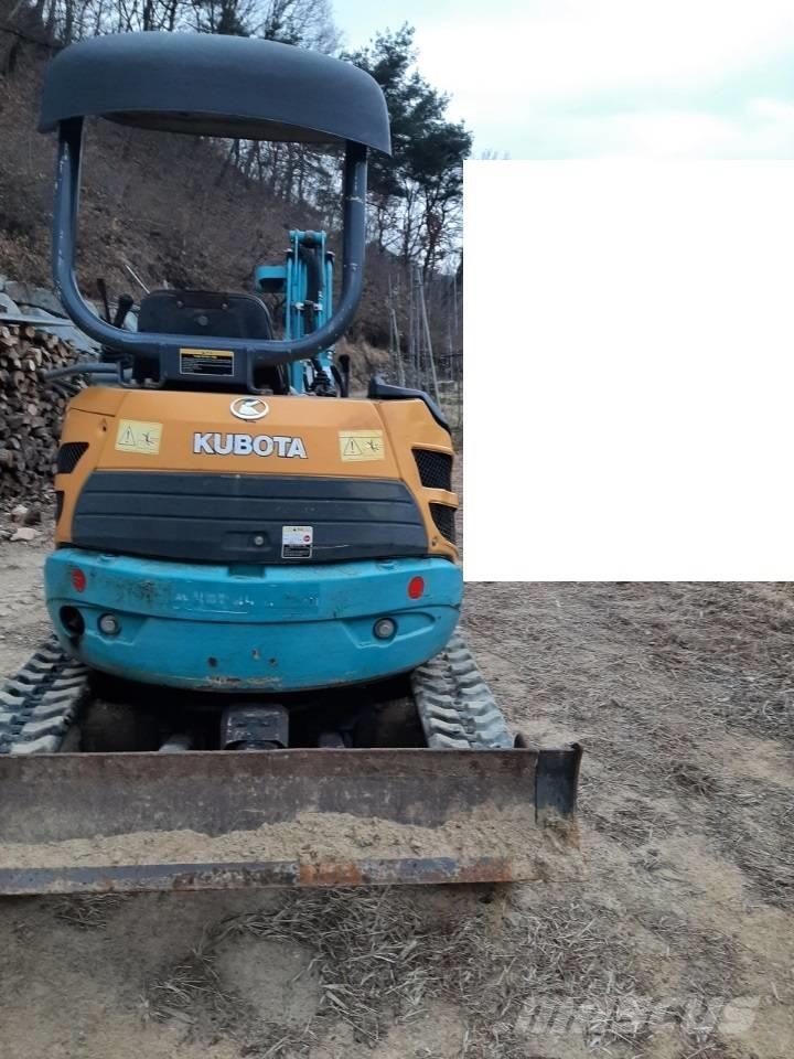 Kubota U 20 小型挖土機/掘鑿機<7t(小型挖掘機)