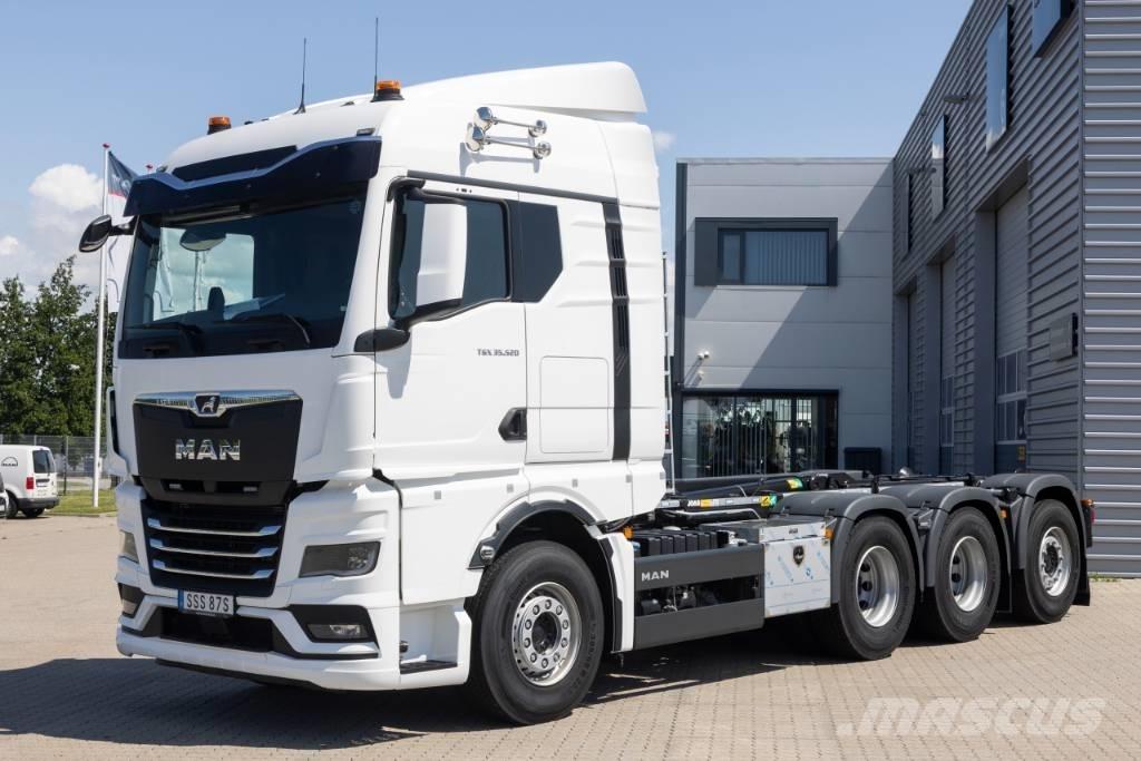 MAN TGX 35.520 吊鉤式起重車
