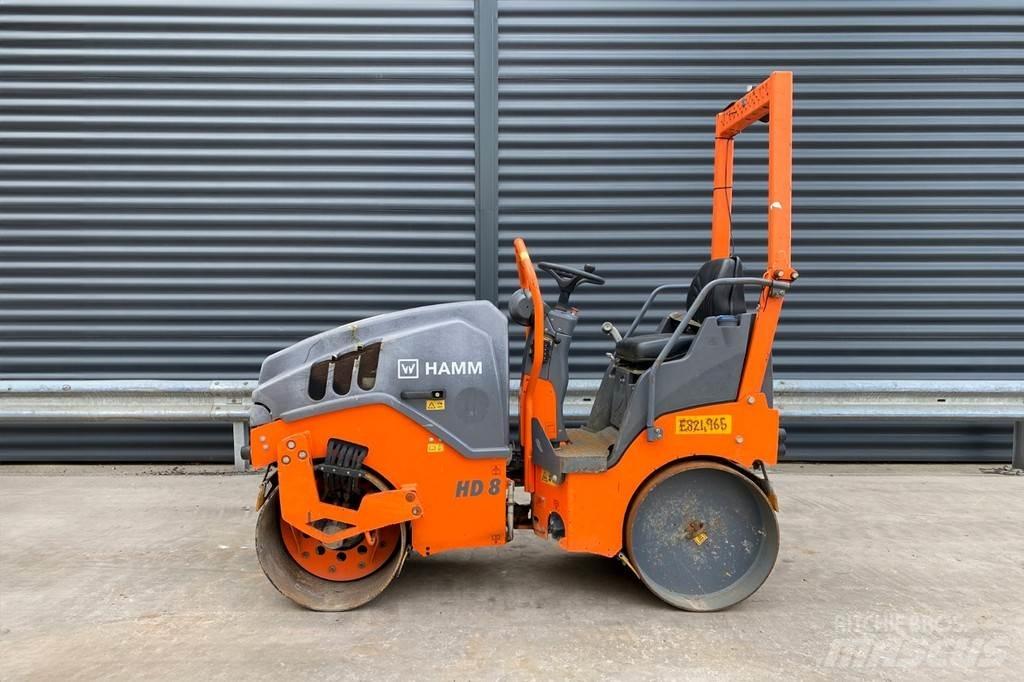 Hamm HD 8 VV 雙輪滾壓機
