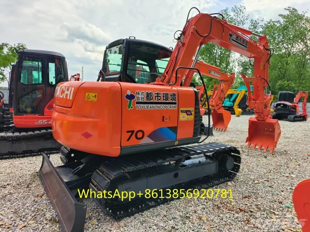 Hitachi ZX 70 小型挖土機/掘鑿機<7t(小型挖掘機)