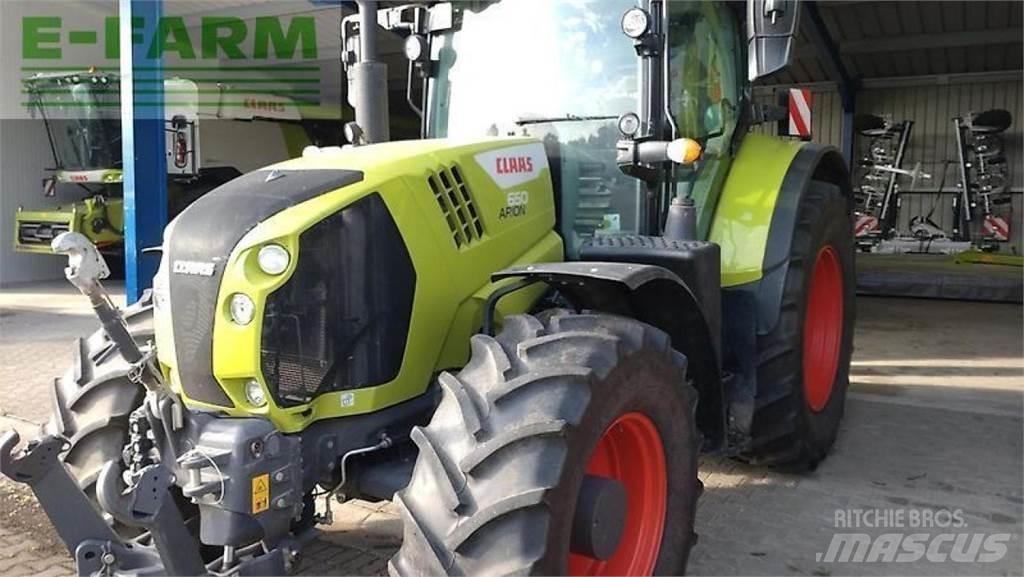 CLAAS arion 650 曳引機