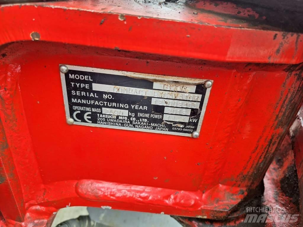 Takeuchi TB23R 小型挖土機/掘鑿機<7t(小型挖掘機)
