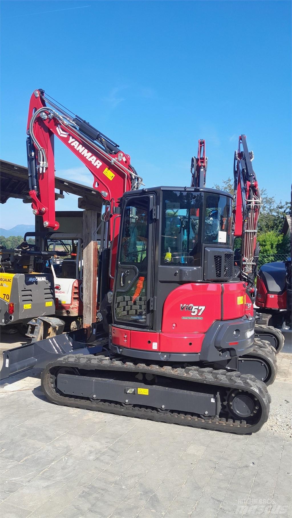 Yanmar VIO57-6B 小型挖土機/掘鑿機<7t(小型挖掘機)