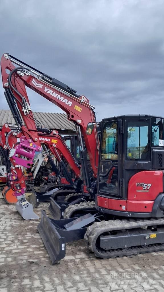 Yanmar VIO57-6B 小型挖土機/掘鑿機<7t(小型挖掘機)