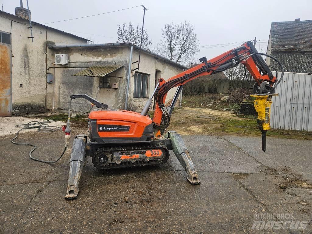 Husqvarna DXR305 拆卸式挖土機/掘鑿機/挖掘機