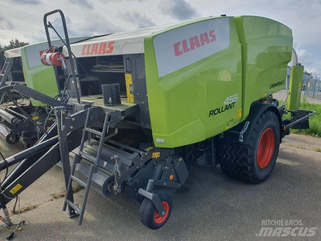 CLAAS 455 UNIWRAP 圓型牧草打包機