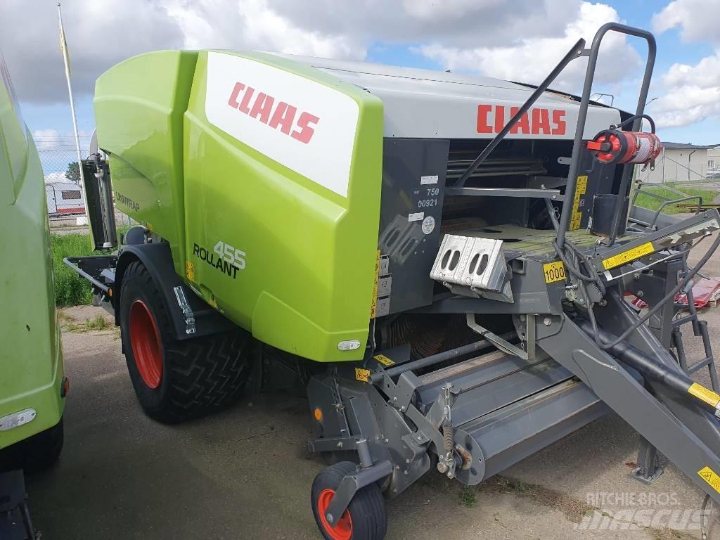 CLAAS 455 UNIWRAP 圓型牧草打包機