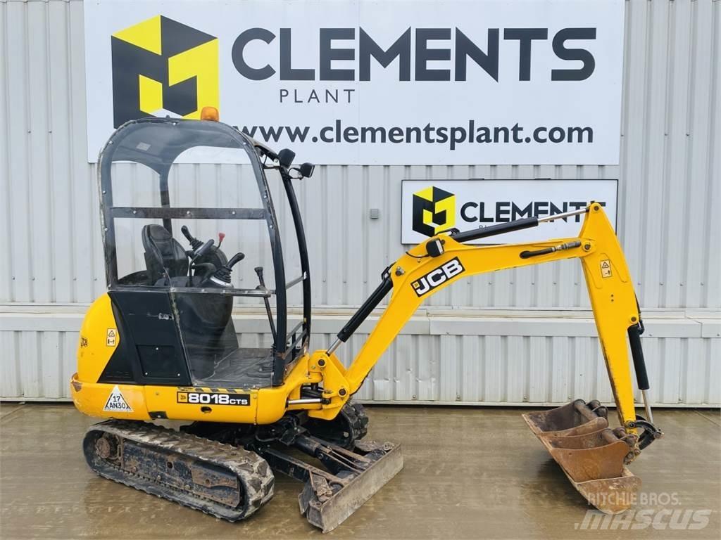 JCB 8018CTS 小型挖土機/掘鑿機<7t(小型挖掘機)