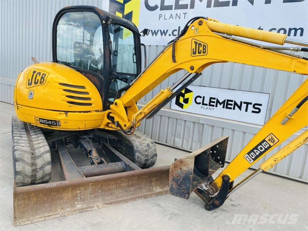 JCB 8045ZTS 中型挖土機/掘鑿機/挖掘機 7t-12t