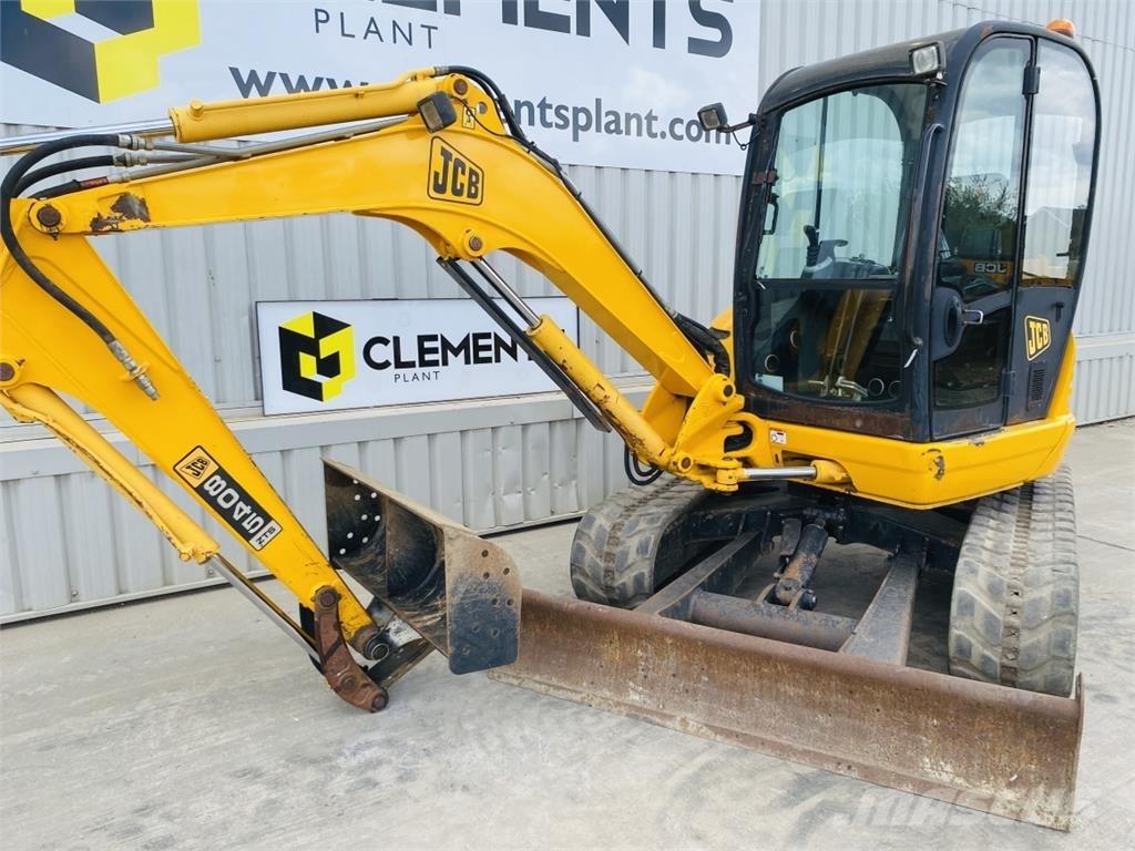 JCB 8045ZTS 中型挖土機/掘鑿機/挖掘機 7t-12t