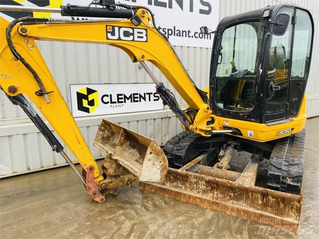 JCB 8050RTS 中型挖土機/掘鑿機/挖掘機 7t-12t