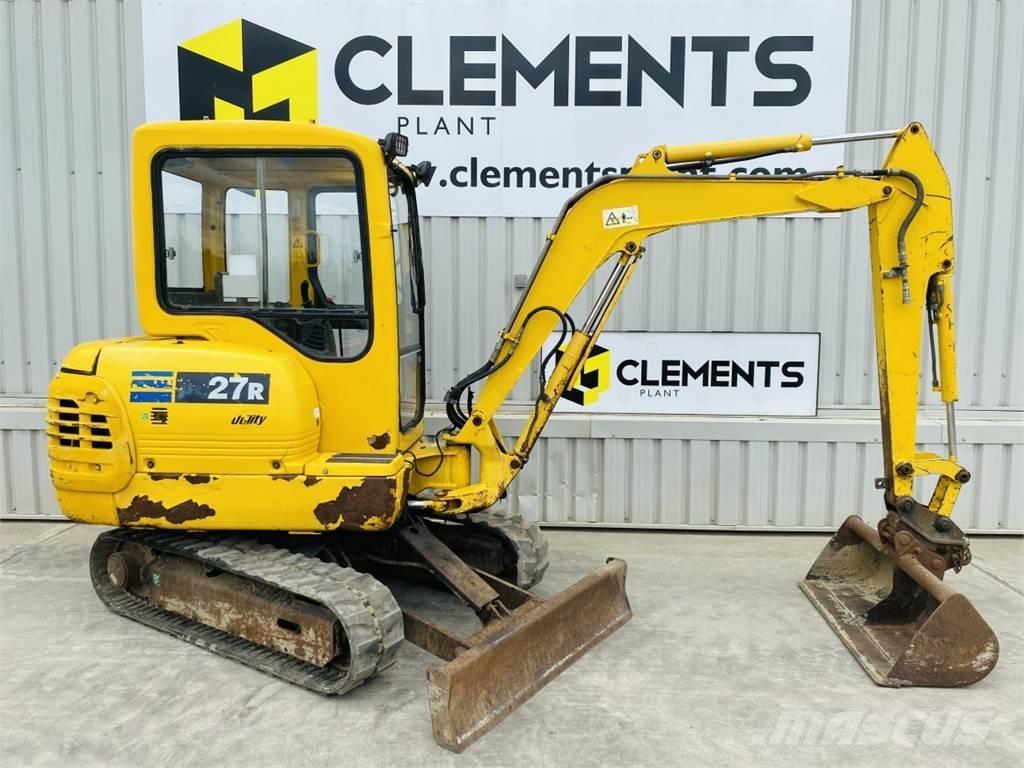 Komatsu PC27R-8 小型挖土機/掘鑿機<7t(小型挖掘機)