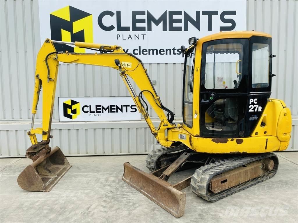 Komatsu PC27R-8 小型挖土機/掘鑿機<7t(小型挖掘機)