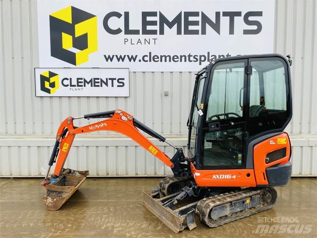 Kubota KX016-4 小型挖土機/掘鑿機<7t(小型挖掘機)