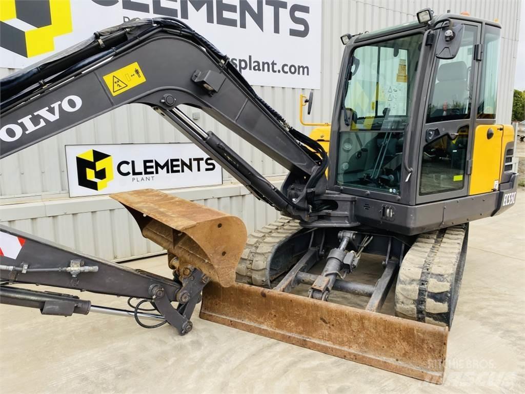 Volvo EC55C 中型挖土機/掘鑿機/挖掘機 7t-12t