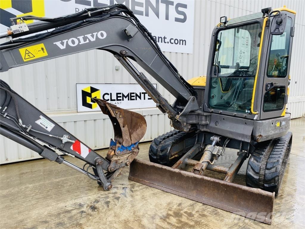 Volvo ECR58D 中型挖土機/掘鑿機/挖掘機 7t-12t