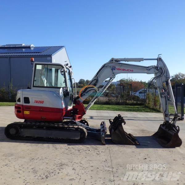 Takeuchi TB260 旋轉式挖土機/掘鑿機/挖掘機