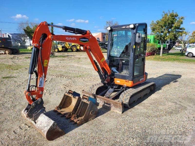 Kubota U27-4 小型挖土機/掘鑿機<7t(小型挖掘機)
