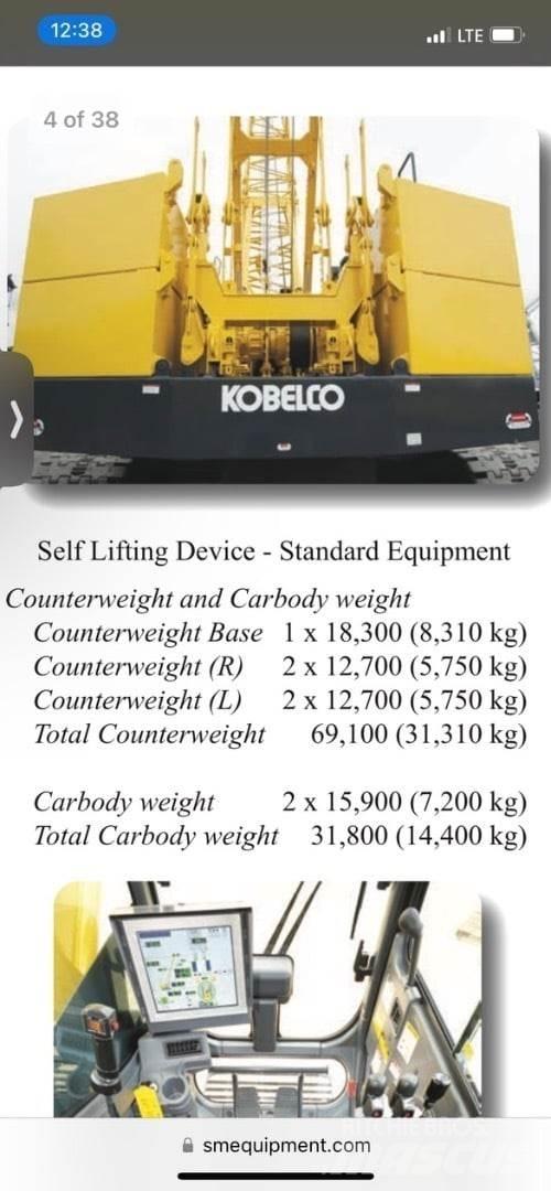 Kobelco CK1100G-2 履帶式起重機