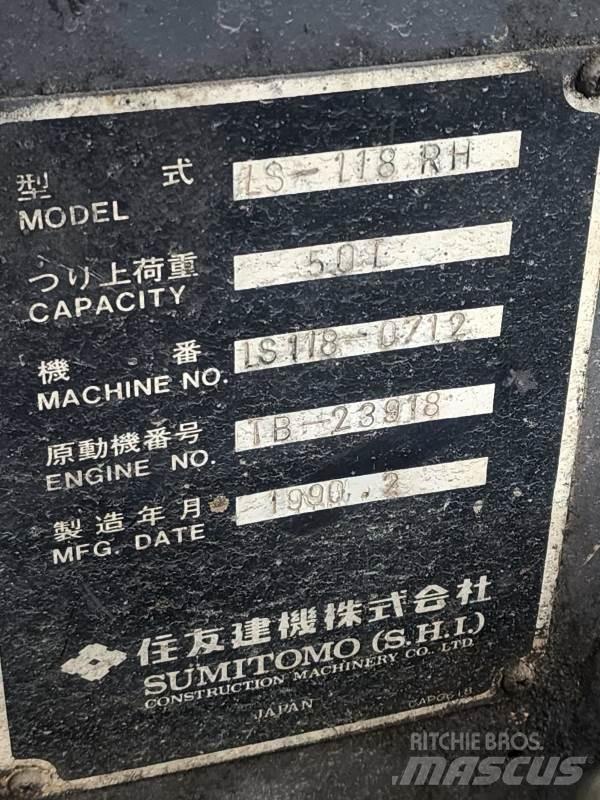 Sumitomo LS-118RH 履帶式起重機