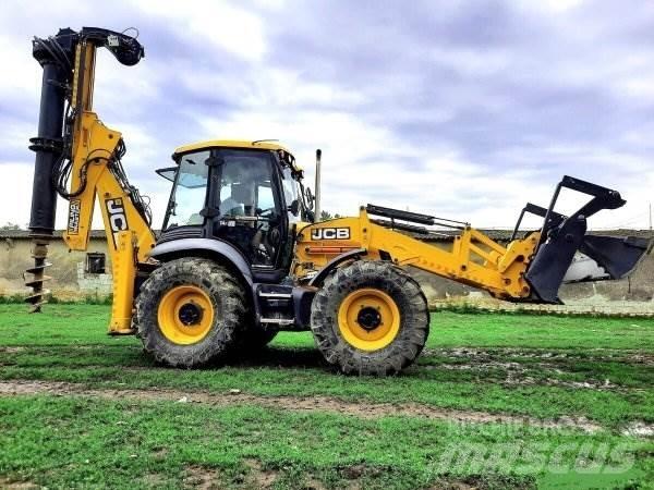 JCB 4CX +Piling Master 反鏟裝載機