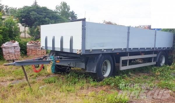 Kögel AF 18 平板式/側卸式拖車