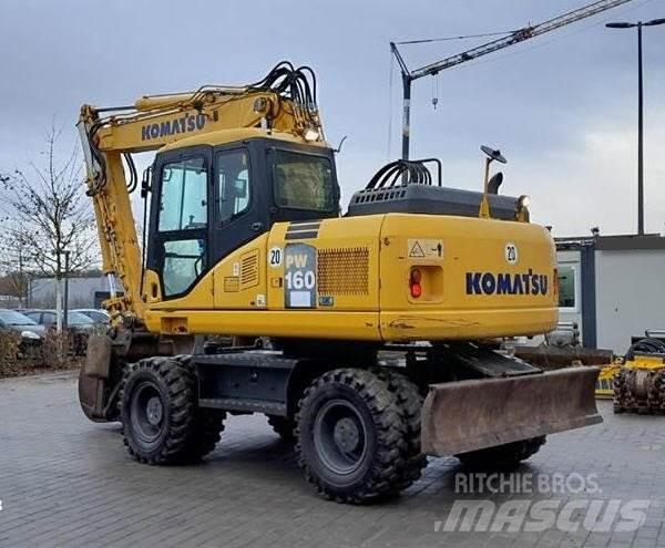 Komatsu PW 160-7E0 旋轉式挖土機/掘鑿機/挖掘機