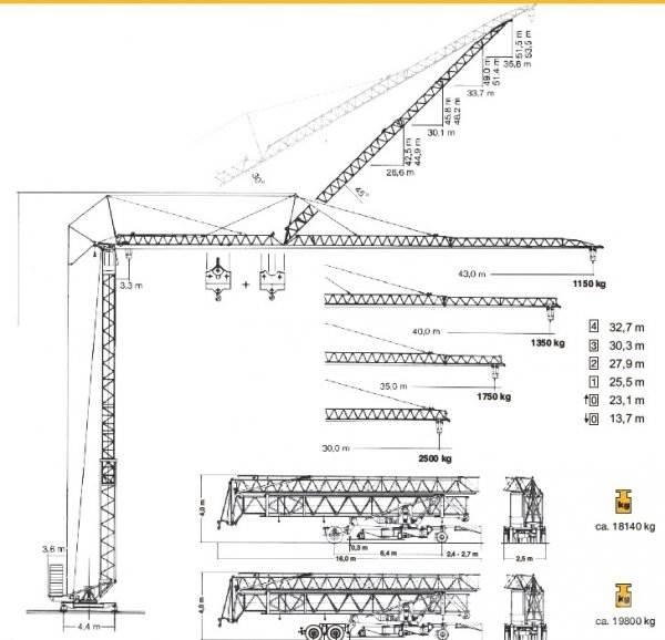 Liebherr 63 K 塔式起重機